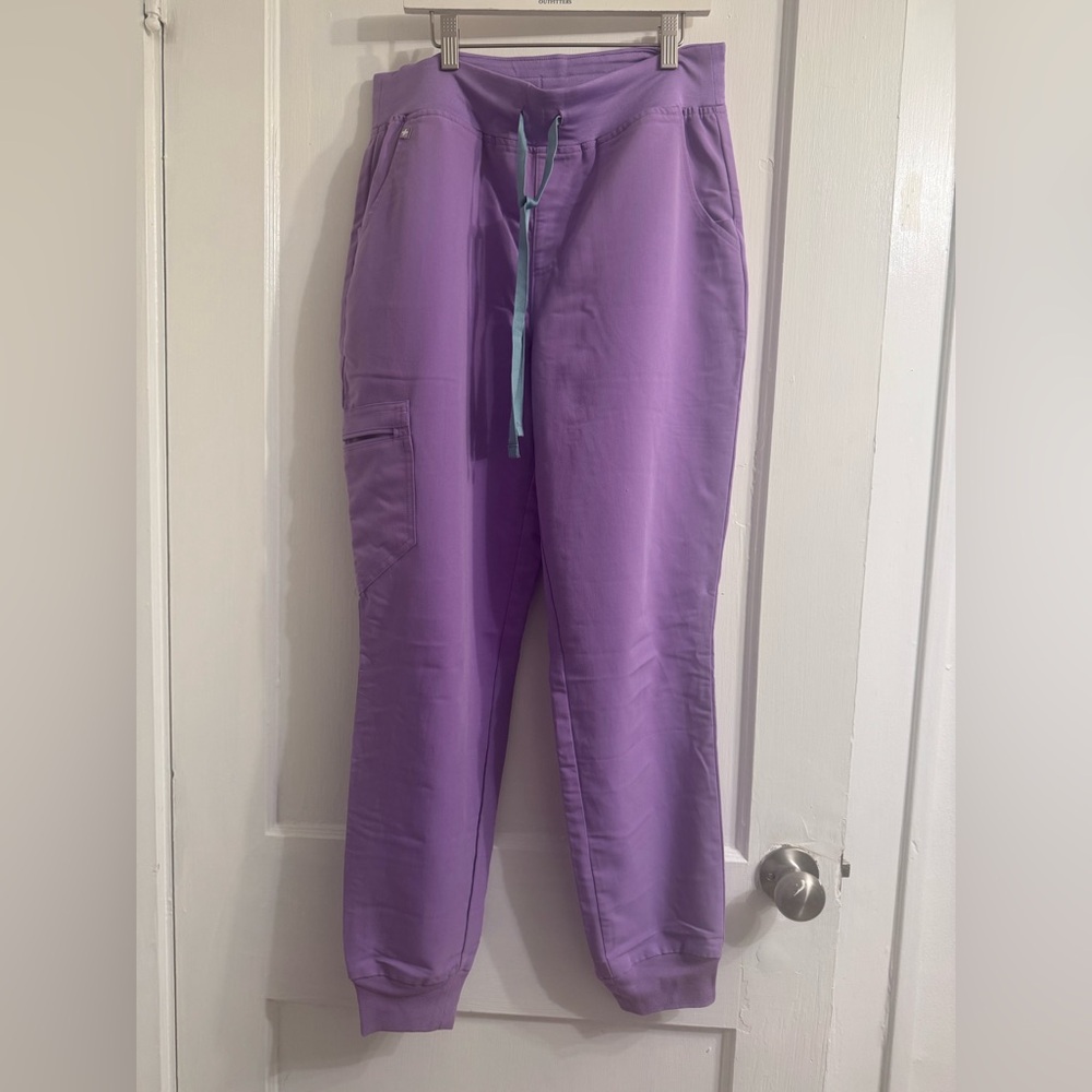 Women's Lavender Drawstring Jogger Pants
